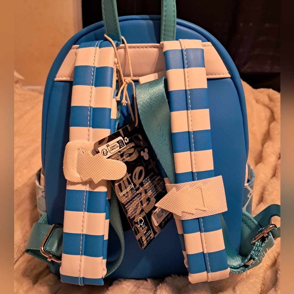 New With Tags Loungefly Disney Goofy Floatie Mini Backpack Exclusive - Picture 8 of 8